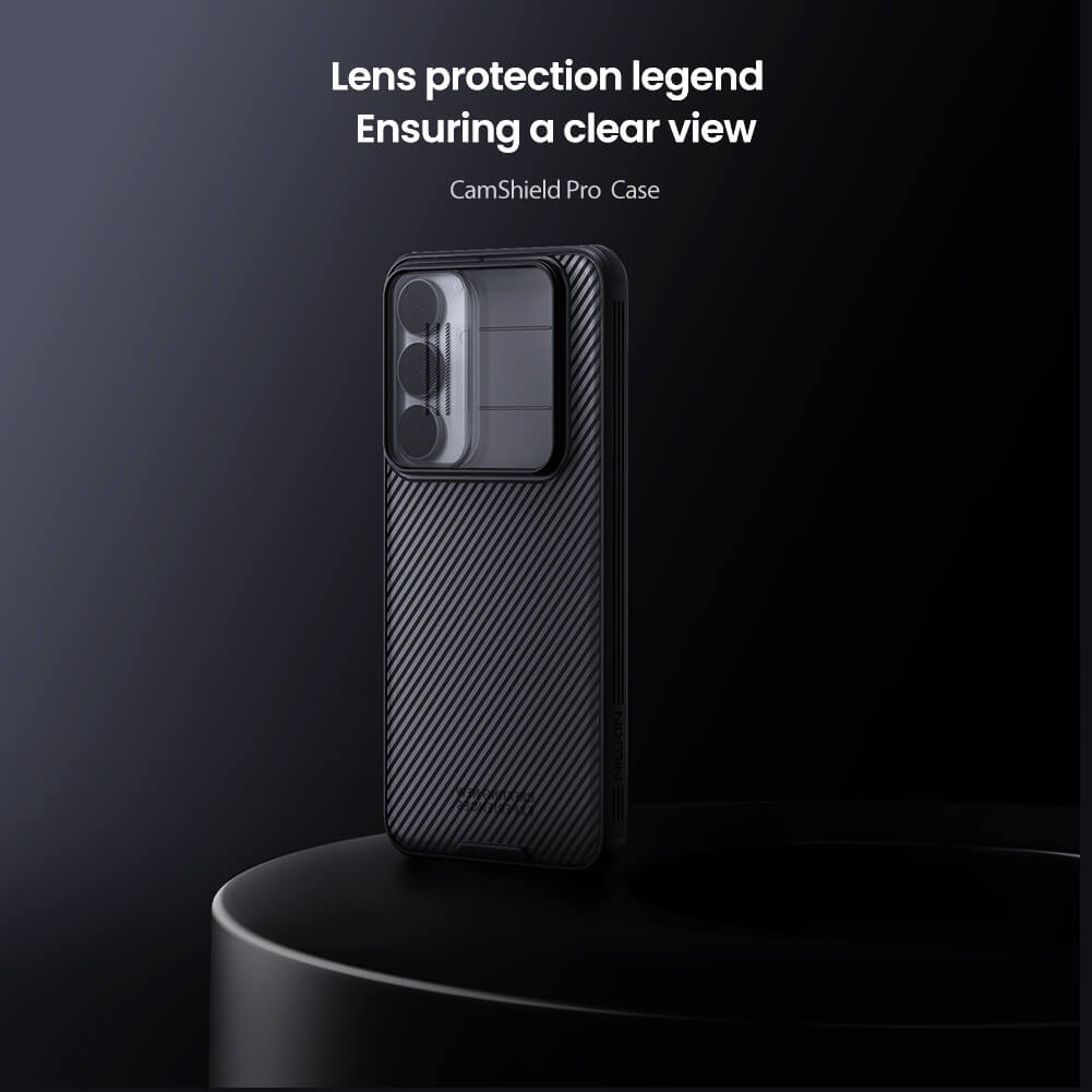 Чехол-крышка NILLKIN для Samsung Galaxy S25 FE (S25 Fan Edition) (серия CamShield Pro Clear version)